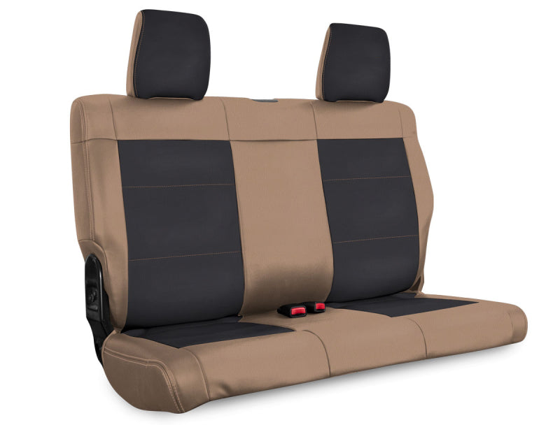 PRP Seats PRP 11-12 Jeep Wrangler JK Rear Seat Cover/2 door - Black/Tan