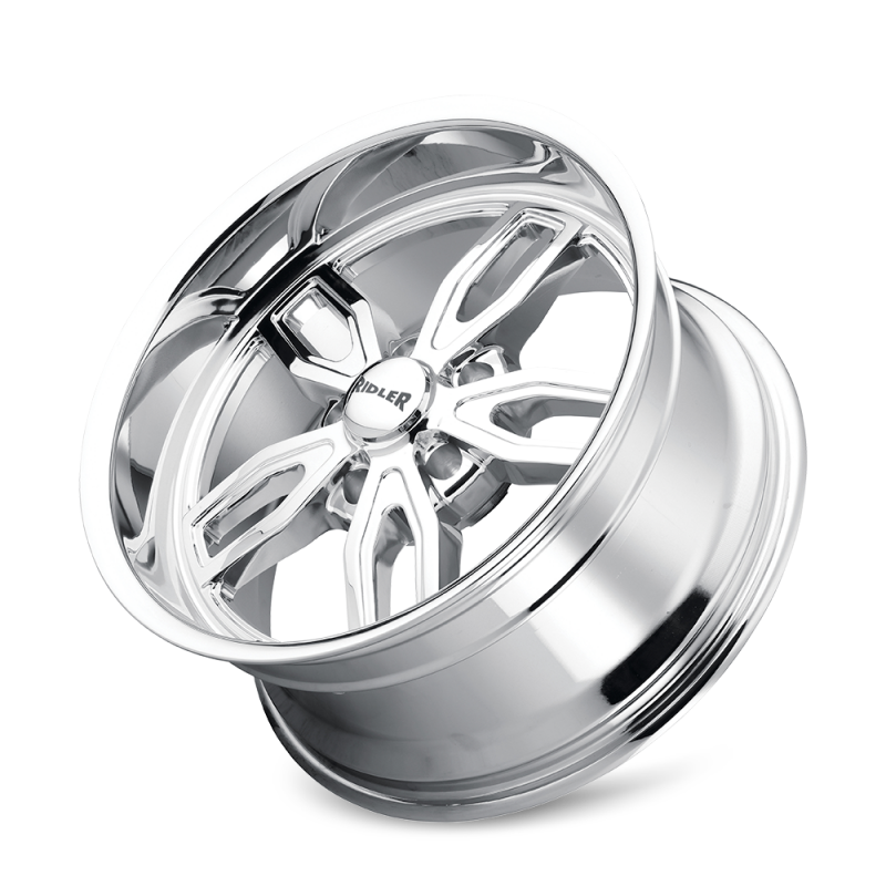 Ridler Wheels Ridler 608 20x8.5 / 5x127 BP / 0mm Offset / 78.3mm Hub Chrome Wheel