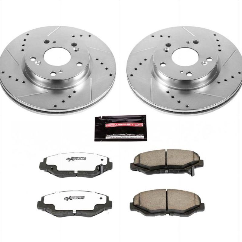 PowerStop Power Stop 2013 Acura ILX Front Z26 Street Warrior Brake Kit