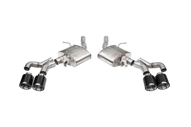 CORSA Performance Corsa 22-25 Cadillac CT5-V Blackwing 3in Axle-Back - Act. Exh. - Dual Rear Exit - Twin 4.5inCF Tips