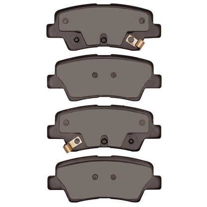 DFC 11-25 Dodge Attitude (Mexico) Rear 5000 Advanced Ceramic Brake Pads