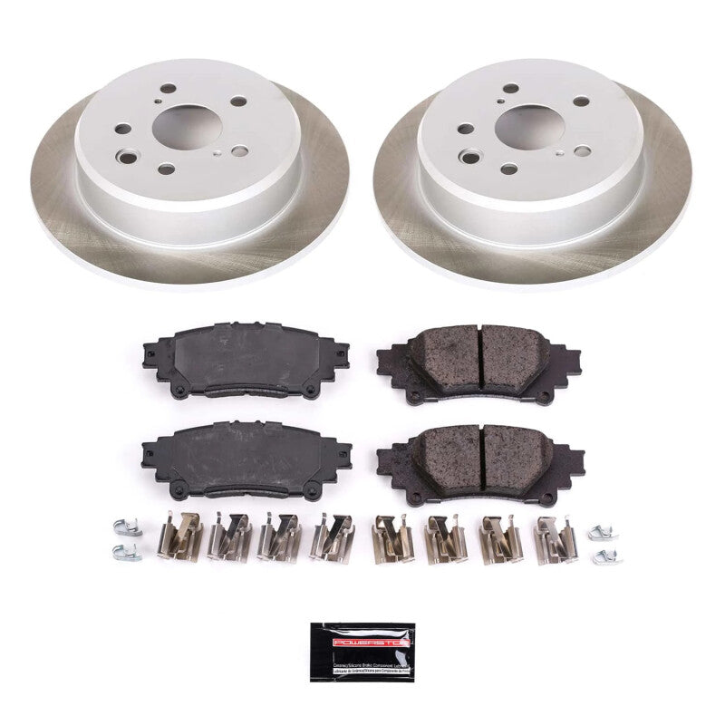 PowerStop Power Stop 14-15 Lexus IS250 Rear Semi-Coated Rotor Kit