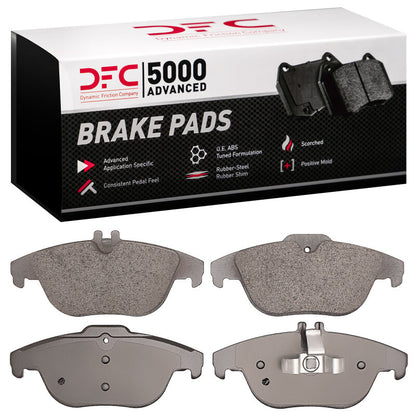 DFC 10-15 Mercedes-Benz GLK350 Rear 5000 Advanced Low Metallic Brake Pads