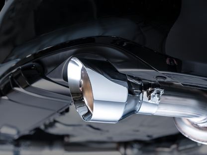 AWE Tuning 22+ Honda Civic Si/Acura Integra Touring Edition Catback Exhaust - Dual Chrome Silver Tip