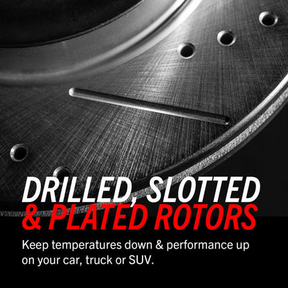 PowerStop Power Stop 04-09 Cadillac XLR Rear Evolution Drilled & Slotted Rotors - Pair