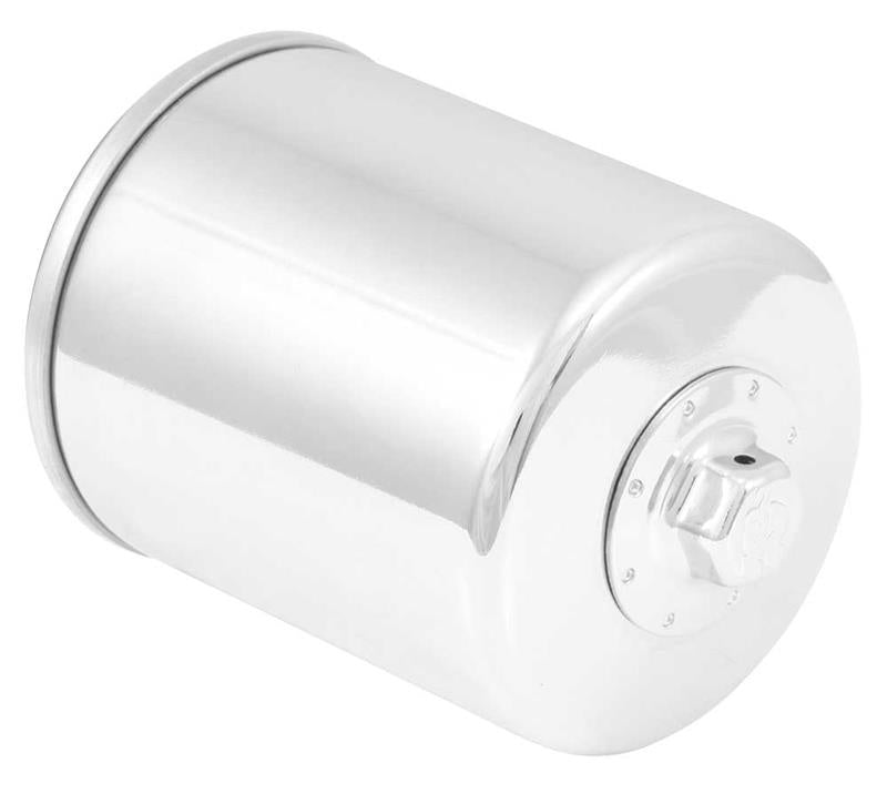 K&N Engineering K&N Harley-Davidson 3in OD x 4.063in H Chrome Oil Filter