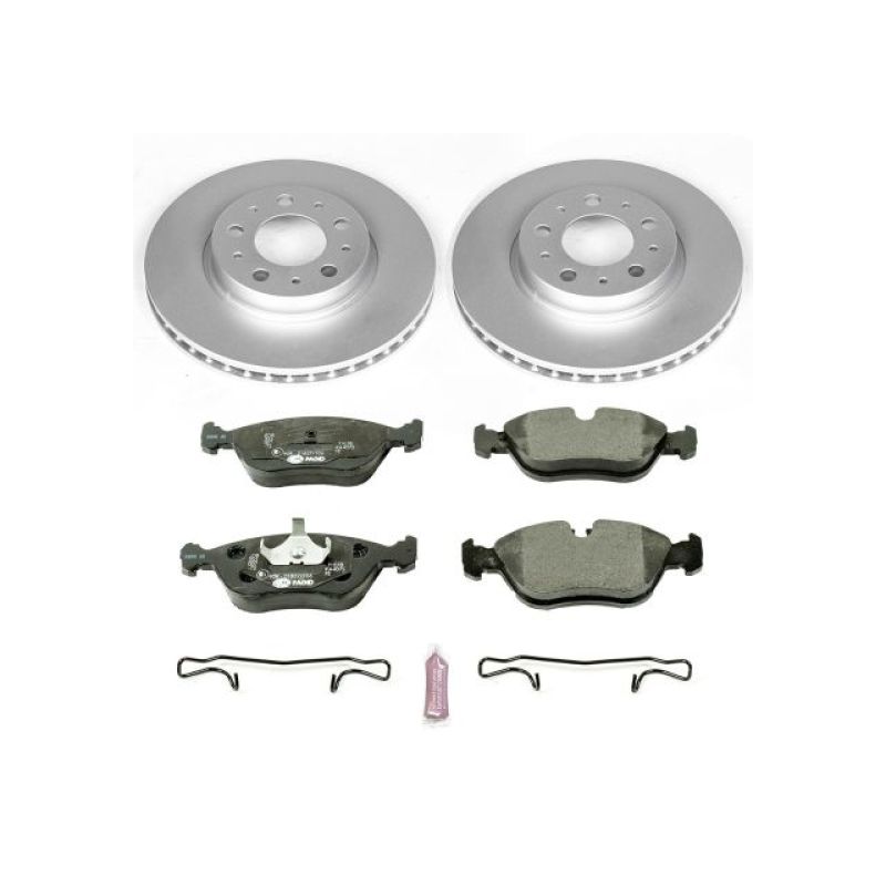 PowerStop Power Stop 94-97 Volvo 850 Front Euro-Stop Brake Kit