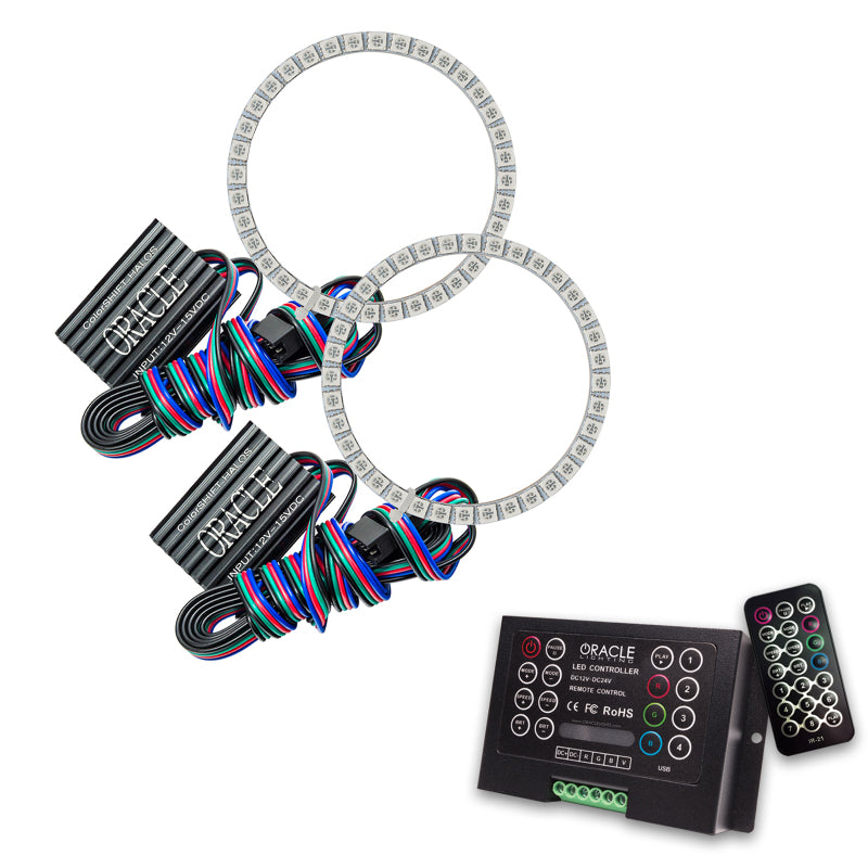 ORACLE Lighting Oracle Ford F-150/Raptor 13-14 Projector Headlight Halo Kit - w/ 2.0 Controller