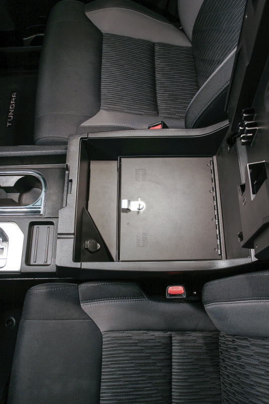 Tuffy Products Tuffy Console Safe W/ Keyed Lock For Toyota Tundra W/ Flow Thru Console