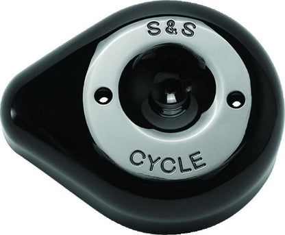 S&S Cycle Stealth Applications Teardrop Air Cleaner Cover - Gloss Black