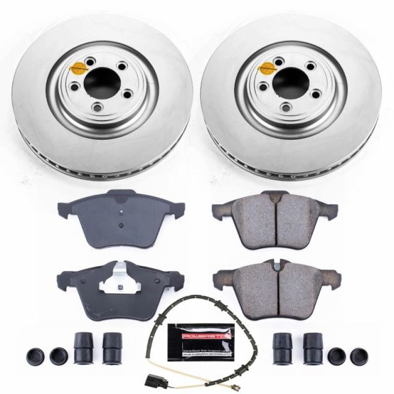 PowerStop Power Stop 10-15 Jaguar XF Front Z23 Evolution Sport Coated Brake Kit