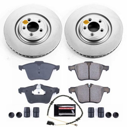 PowerStop Power Stop 10-15 Jaguar XF Front Z23 Evolution Sport Coated Brake Kit