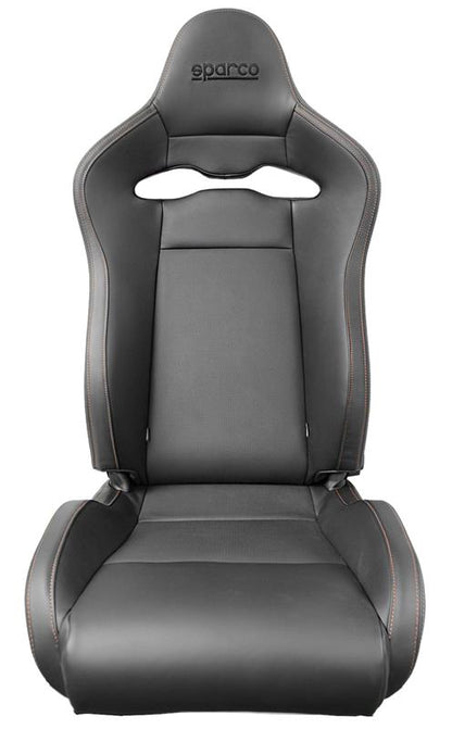 Sparco Seat SPX Special Edition Black/Grey w/ Matte Carbon Shell - Right