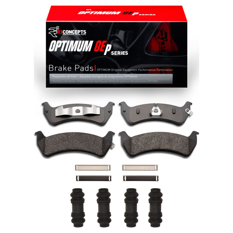 R1 Concepts R1 93-05 Ford Explorer Sport Rear Optimum OE Pads & Hardware Kit