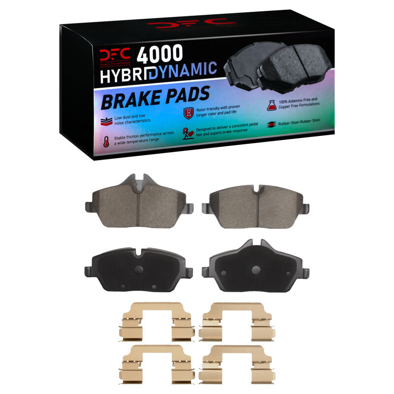 DFC 20-24 Mini Cooper (Excl Clubman) Front 4000 HybriDynamic Brake Pads and Hardware Kit