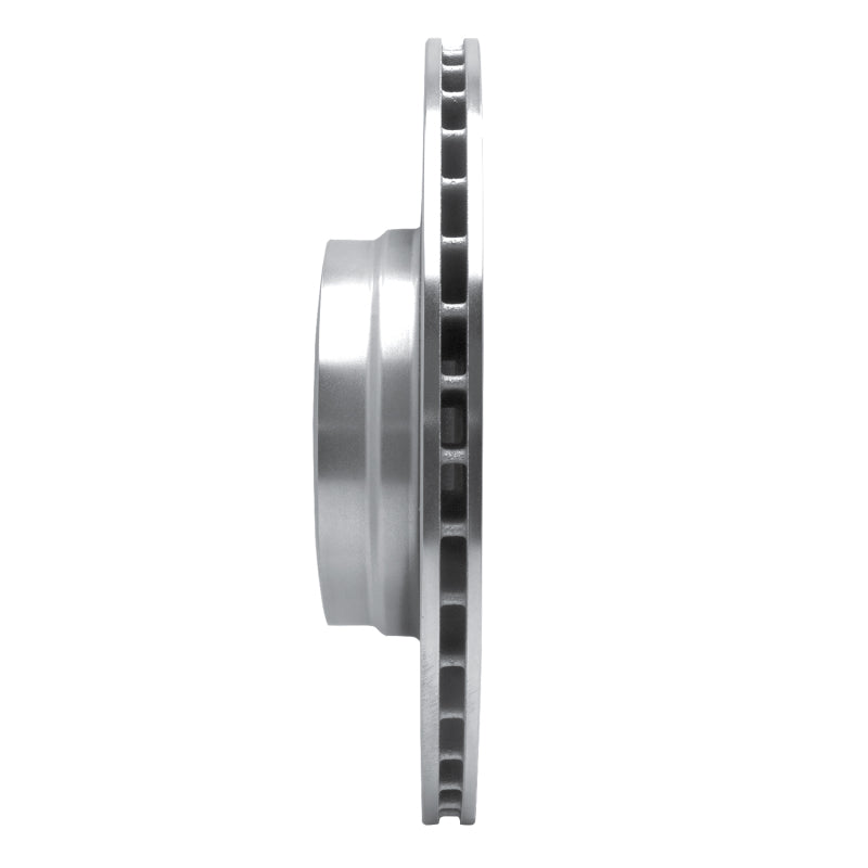 R1 Concepts R1 07-08 BMW ALPINA B7 Rear Left Drilled & Slotted Silver Brake Rotor