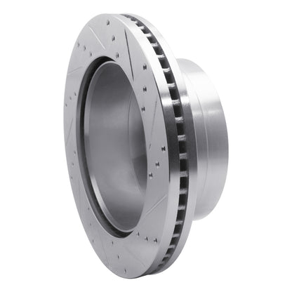 R1 Concepts R1 11-22 Ford F-250 2WD (Super Duty) Rear Left Drilled & Slotted Silver Brake Rotor