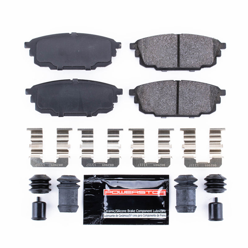 PowerStop Power Stop 01-03 Mazda Protege Rear Z23 Evolution Sport Brake Pads w/Hardware