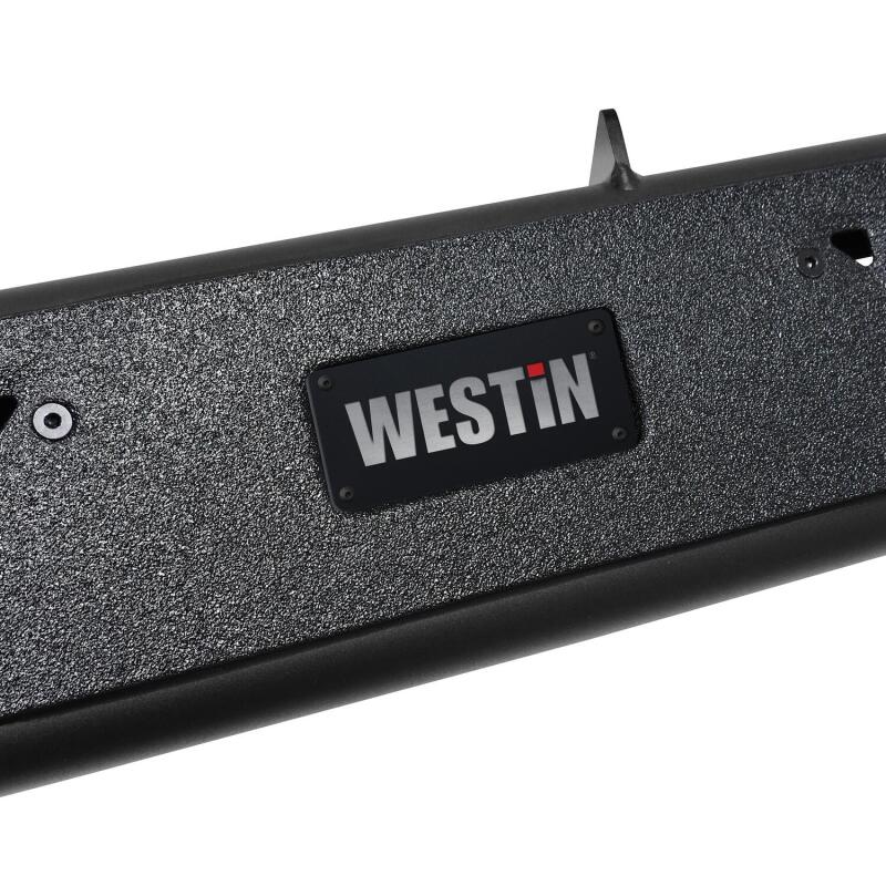 Westin 14-18 Chevrolet/GMC Silv/Seirra 1500 Double Cab Outlaw Nerf Step Bars - Textured Black