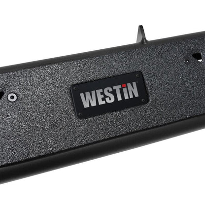 Westin 14-18 Chevrolet/GMC Silv/Seirra 1500 Double Cab Outlaw Nerf Step Bars - Textured Black