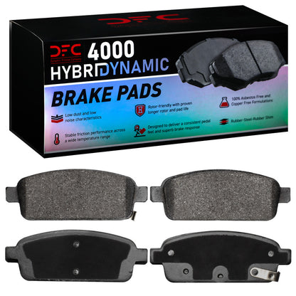 DFC 11-19 Chevrolet Volt Rear 4000 Hybridynamic Brake Pads