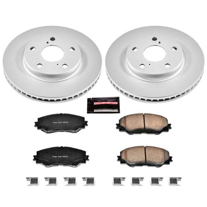 PowerStop Power Stop 10-12 Lexus HS250h Front Z17 Evolution Geomet Coated Brake Kit