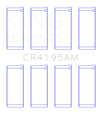 King Engine Bearings Chrysler Neon Ecc/Ecb (Size +1.0mm) Connecting Rod Bearing Set