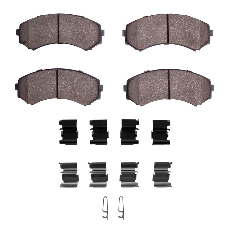 DFC 00-11 Honda Passport Front 4000 HybriDynamic Brake Pads and Hardware Kit