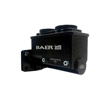 Baer Brakes Mopar 1in Bore Remaster 4-Bolt Right Port Master Cylinder Assembly - Black