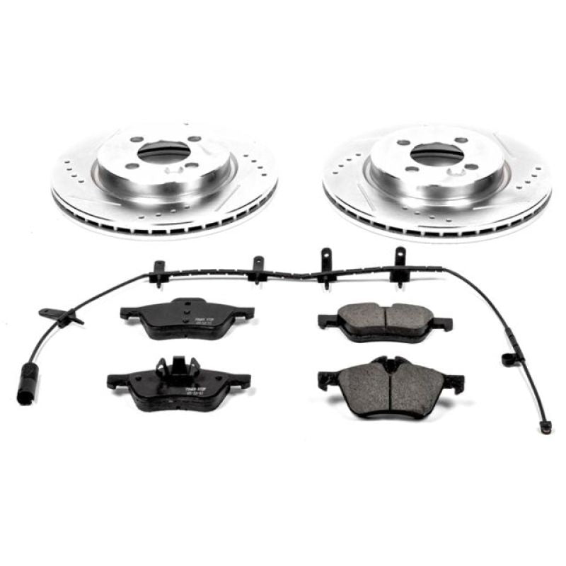 PowerStop Power Stop 07-08 Mini Cooper Front Z23 Evolution Sport Brake Kit