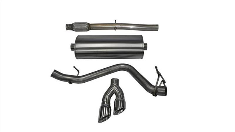 CORSA Performance Corsa 2014-2019 Chevy Silverado 1500 5.3L V8 CC / SB 3in Single Side Exit Touring Cat-Back Exhaust