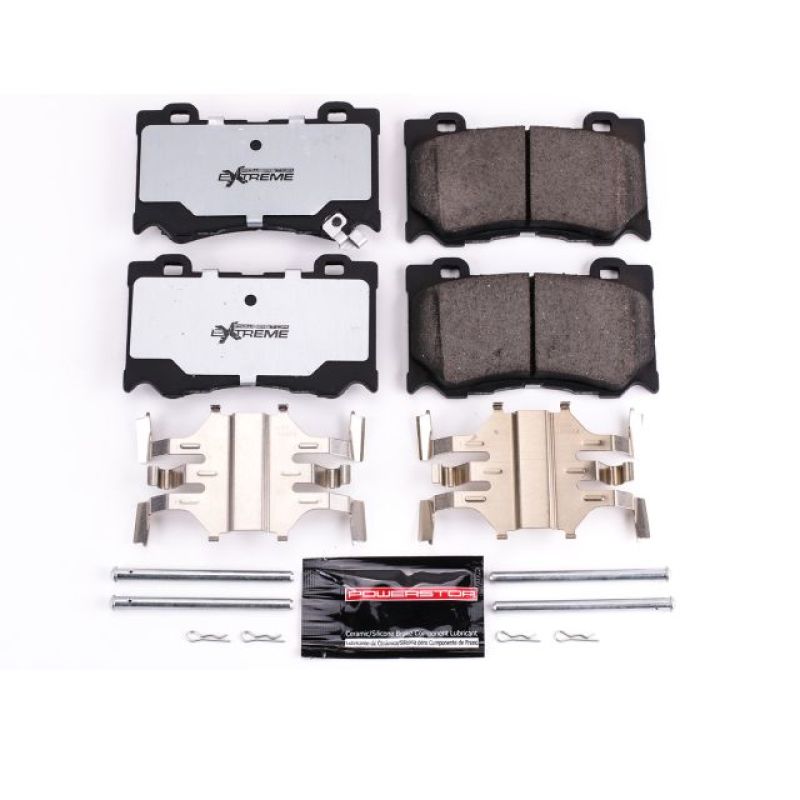 PowerStop Power Stop 09-13 Infiniti FX50 Front Z26 Extreme Street Brake Pads w/Hardware