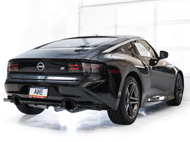 AWE Tuning 2023 Nissan Z RZ34 RWD Track Edition Cat-Back Exhaust System w/ Diamond Black Tips