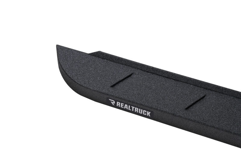 Go Rhino RB10 Slim Running Boards 57in. Cab Length - Bedliner Coating (No Drill/Mounting Brkt Req.)