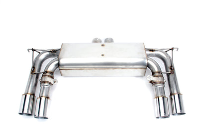 Dinan 15-19 BMW X5 M/X6 M (F85/F86) Free Flow Axleback Exhaust System - Polished Tips