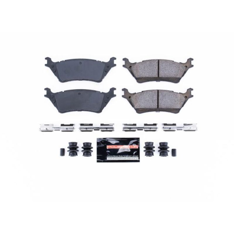 PowerStop Power Stop 12-19 Ford F-150 Rear Z23 Evolution Sport Brake Pads w/Hardware