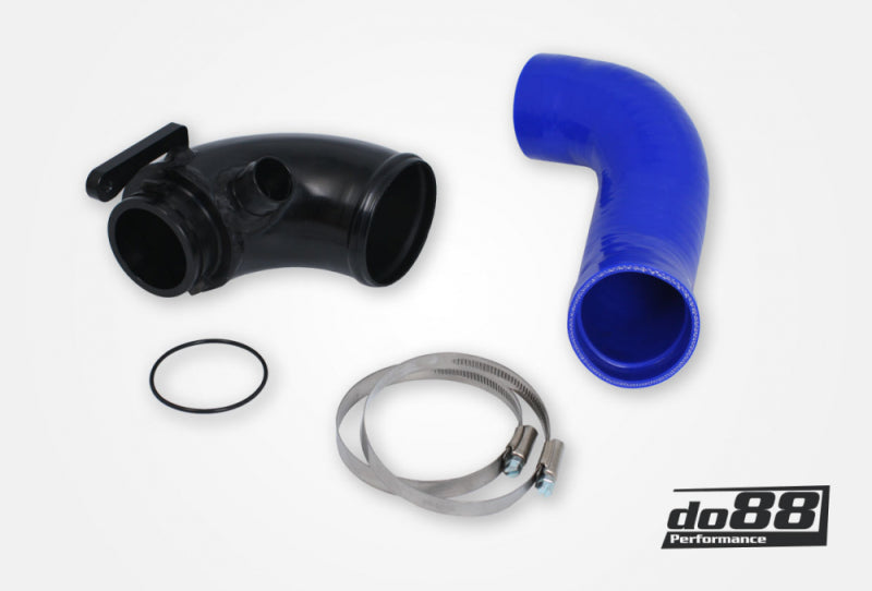 do88 VAG 1.8/2.0 TSI (MQB) Turbo Inlet Pipe Blue Hose OEM Turbo OEM Airbox