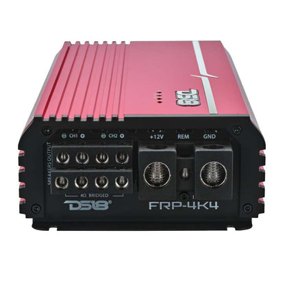 DS18 4-Channel Class-D Amp Stereo Full-Range 4 x 400 W RMS at4 ohm- Red