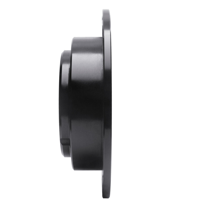 R1 Concepts R1 04-06 Kia AMANTI Rear Right Drilled & Slotted Black Brake Rotor