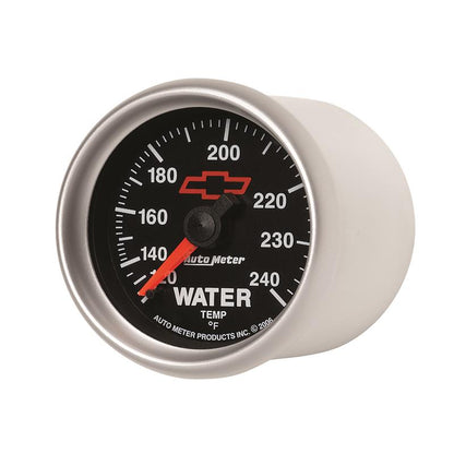 Autometer Sport-Comp II 2-1/16in 120-240 Deg Mechanical Water Temp Gauge - Bowtie Black