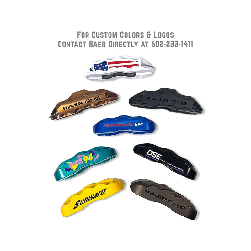 Baer Brakes 75-81 Chevrolet Camaro 13in SS4+ Rear SDZ Brake Kit - Silver