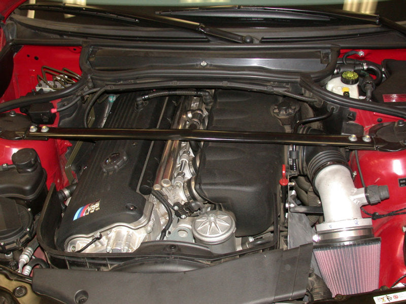 K&N Engineering K&N 01-05 BMW M3 E46 Wrinkle Black Typhoon Short Ram Intake