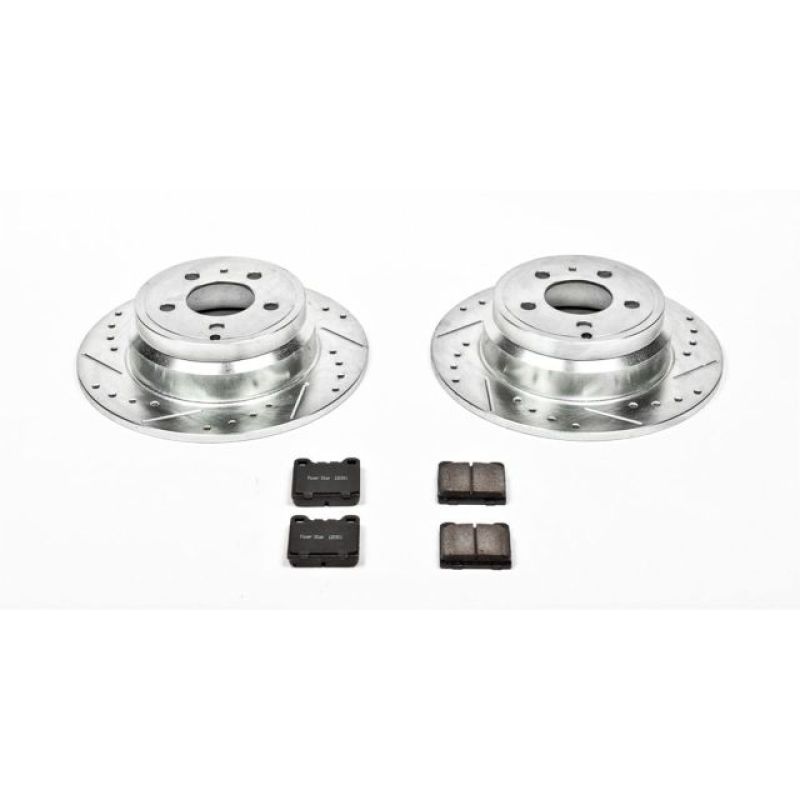PowerStop Power Stop 94-97 Volvo 850 Rear Z23 Evolution Sport Brake Kit