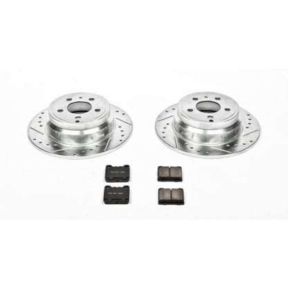 PowerStop Power Stop 94-97 Volvo 850 Rear Z23 Evolution Sport Brake Kit