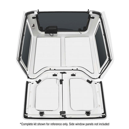 DEI 11-18 Jeep Wrangler JK 2-Door Boom Mat Headliner - 4 Piece - White