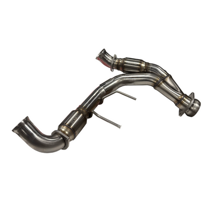 Kooks Headers Kooks 21-23 Ford F150 Coyote V8 5.0L 1-7/8in SS Header w/ GREEN Catted Connection Pipe