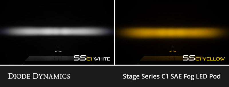 Diode Dynamics SSC1 Type G4M LED Fog Light Kit White SAE Fog