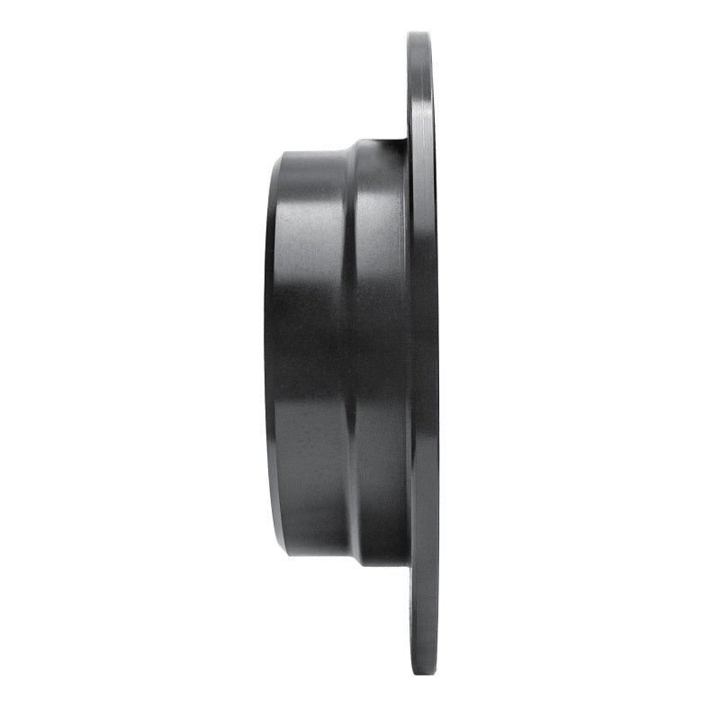 R1 Concepts R1 81-86 BMW 735I Rear Right Drilled & Slotted Black Brake Rotor