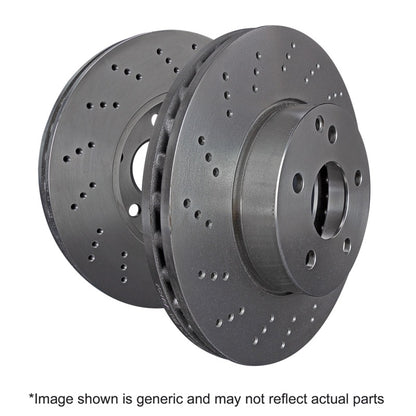 EBC 03-05 Porsche 911 (996) (Cast Iron Rotor only) 3.6 Carrera 4S Premium Rear Rotors