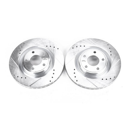 PowerStop Power Stop 07-10 Chevrolet Cobalt Front Evolution Drilled & Slotted Rotors - Pair